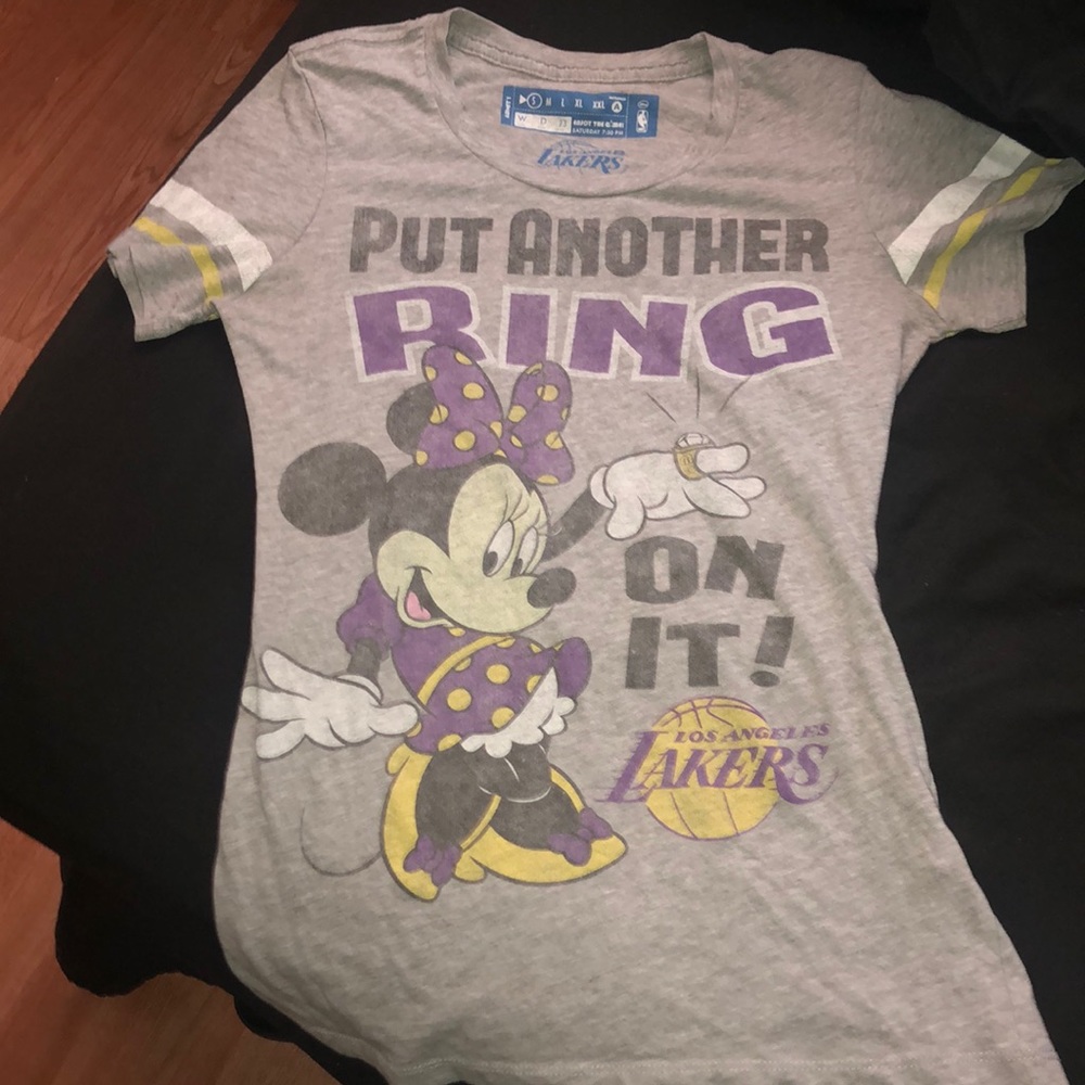 Lakers Disney Minnie shirt
